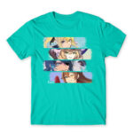 Genshin stripes Turquoise Men's Tee