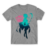 Genshin traveler Grey Melange Men's Tee