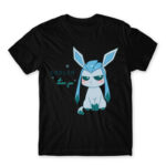 Glaceon – Eeveelution series Black Men's Tee for Anime, Pokemon
