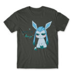 Glaceon – Eeveelution series Dark Grey Men's Tee for Anime, Pokemon