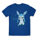Glaceon – Eeveelution series Royal Blue Men's Tee for Anime, Pokemon