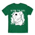 Go for the eyes Kelly Green Men's T-shirt