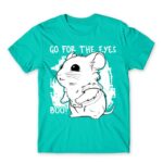 Go for the eyes Turquoise Men's T-shirt