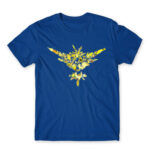 GO Instinct! Royal Blue Men's T-shirt for Anime, Pokemon