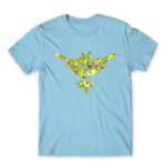 GO Instinct! Sky Blue Men's T-shirt for Anime, Pokemon