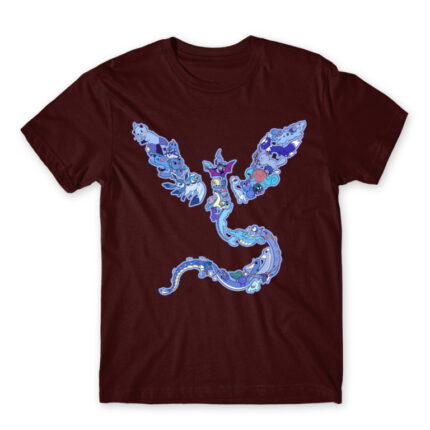 Go Mystic Burgundy Men's Tee for Anime, Pokemon