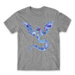Go Mystic Grey Melange Men's T-shirt for Anime, Pokemon