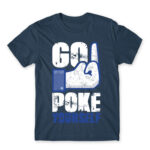 Go poke yourself Denim Men's Tee for Antisocial, Funny
