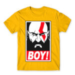 God of War boy Gold Men's T-shirt