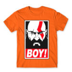 God of War boy Orange Men's T-shirt