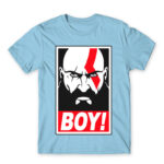 God of War boy Sky Blue Men's T-shirt