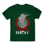 God of War logo Bottle Green Men's T-shirt