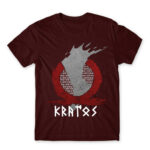 God of War logo Burgundy Men's T-shirt