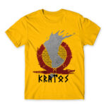 God of War logo Gold Men's T-shirt