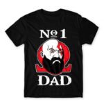 God of War no1 Dad Black Men's Tee