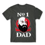 God of War no1 Dad Dark Grey Men's T-shirt