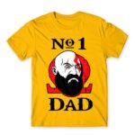 God of War no1 Dad Gold Men's Tee