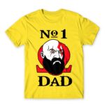 God of War no1 Dad Lemon Men's T-shirt