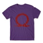 God of War omega symbol Dark Purple Men's Tee