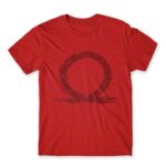 God of War omega symbol Red Men's Tee