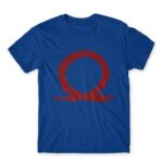 God of War omega symbol Royal Blue Men's Tee