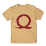 God of War omega symbol Sand Men's Tee
