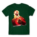 God of War silhouette 2 Bottle Green Men's Tee