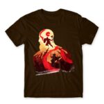 God of War silhouette 2 Chocolate Men's Tee