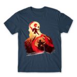 God of War silhouette 2 Denim Men's T-shirt