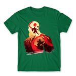 God of War silhouette 2 Kelly Green Men's Tee