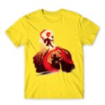 God of War silhouette 2 Lemon Men's Tee