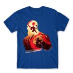 God of War silhouette 2 Royal Blue Men's T-shirt