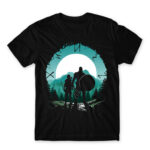 God of War silhouette Black Men's T-shirt