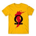 God of War splash Gold Men's T-shirt