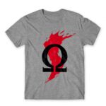 God of War splash Grey Melange Men's Tee