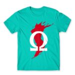 God of War splash Turquoise Men's T-shirt