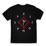 God of War symbols Black Men's T-shirt
