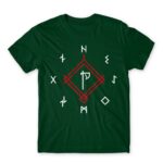 God of War symbols Bottle Green Men's T-shirt