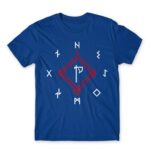 God of War symbols Royal Blue Men's Tee