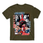 Goku and Vegeta Army Men's Tee for Anime, Dragon Ball