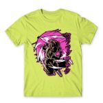 Goku Fantasy Apple Green Men's Tee for Anime, Dragon Ball