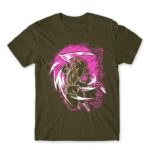 Goku Fantasy Army Men's T-shirt for Anime, Dragon Ball