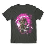 Goku Fantasy Dark Grey Men's T-shirt for Anime, Dragon Ball