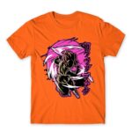 Goku Fantasy Orange Men's T-shirt for Anime, Dragon Ball