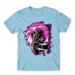 Goku Fantasy Sky Blue Men's Tee for Anime, Dragon Ball