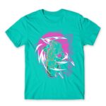 Goku Fantasy Turquoise Men's Tee for Anime, Dragon Ball