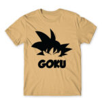 Goku Silhouette Sand Men's T-shirt for Anime, Dragon Ball
