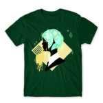 Golden Bottle Green Men's T-shirt for Anime, Land Of The Lustrous