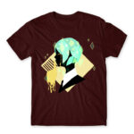 Golden Burgundy Men's T-shirt for Anime, Land Of The Lustrous