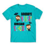 Goodbye nursery, dread school Atoll Blue Men's Tee for Kindergartner, Work
